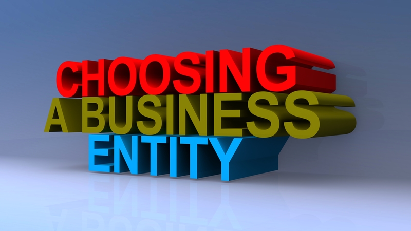 Choosing a business entity